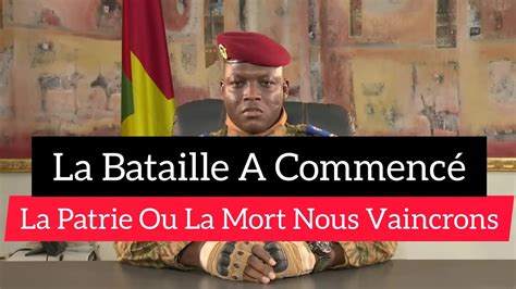 Discours Du Capitaine Ibrahim Traoré 62e anniversaire de l