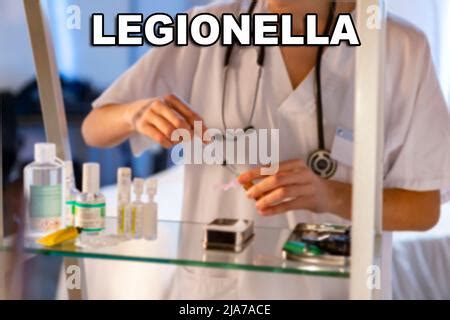 Bacterias Microsc Picas Ilustraci N De Legionella Pneumophila