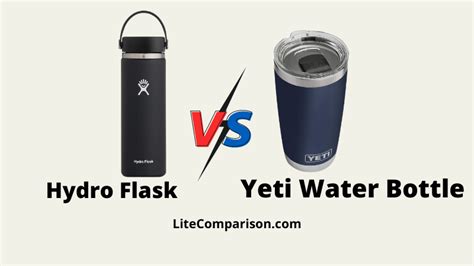 Yeti Water Bottle vs Hydro Flask - Comprison And FAQS...