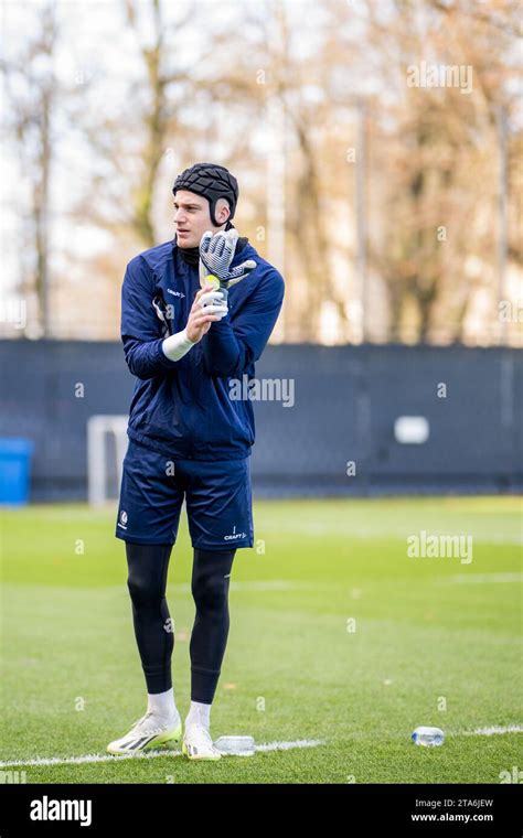 Gent Belgium Th Nov Gent S Goalkeeper Paul Nardi Pictured