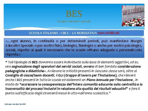 Indicazioni Nazionali E Bisogni Educativi Speciali Bes Paolo