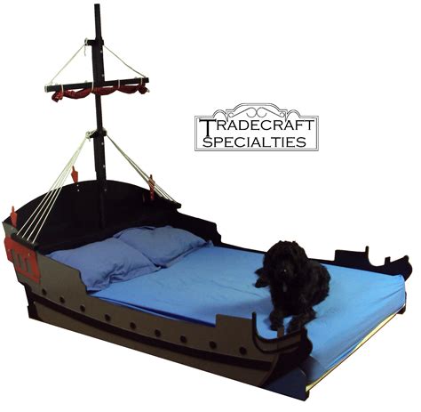 Full Size Pirate Ship Bed Pirate Bedroom Decor Kids Bed Frames