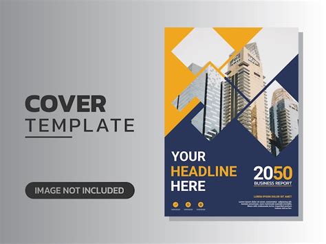 Premium Vector | Creative corporate book cover design