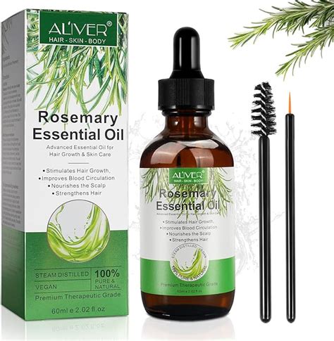 Rosemary Oil Aceite Esencial De Romero Para El Crecimiento Del Cabello