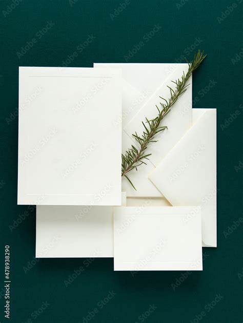 Blank Stationery Stock Photo | Adobe Stock