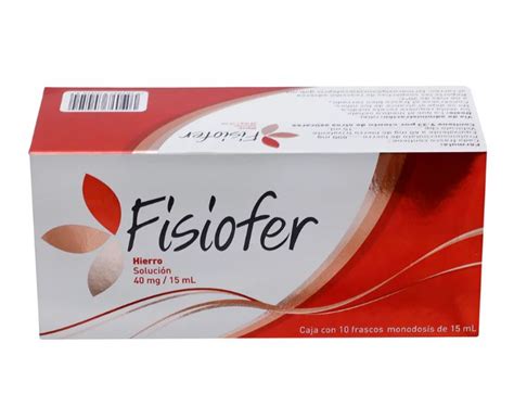 Fisiofer Qu Es Y Para Qu Sirve Dosis