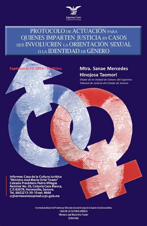 Protocolo De Actuación Orientación Sexual E Identidad De Género Sanaemex