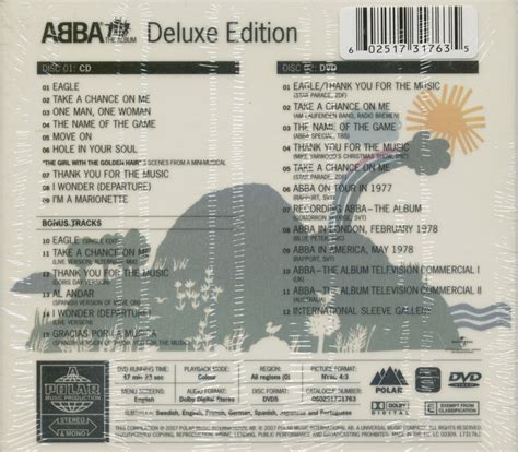 ABBA CD: The Album - Deluxe Edition (CD&DVD) - Bear Family Records