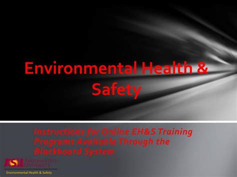 Ppt Environmental Health And Safety Powerpoint Presentation Free