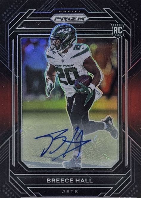 Breece Hall Chronicles Prizm Black Signatures Red Pb Price