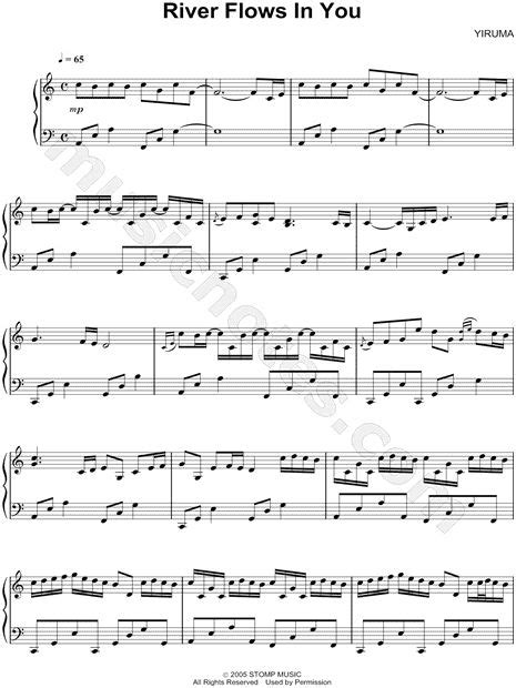 River Flows In You Flute Sheet Music Pdf Alvina Hayward