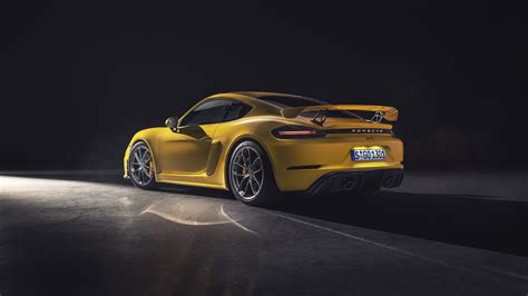 Fondos de pantalla Porsche Cayman GT4 coche vehículo Focos