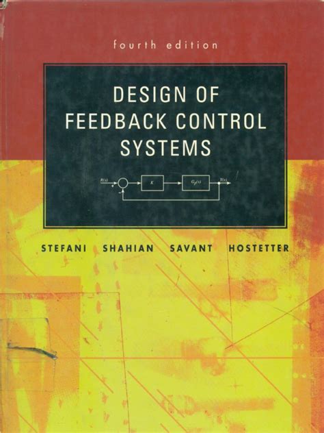 Pdf Design Of Feedback Control Systems 4th Edstefanipdf Dokumentips