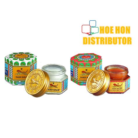 Tiger Balm G White Ointment Red Plus Ointment Rub Shopee Malaysia