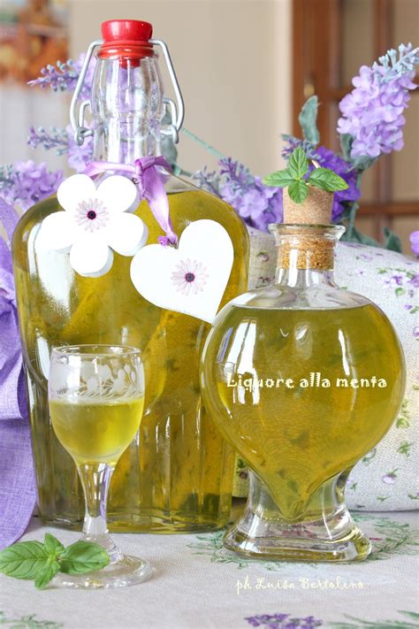 Liquore Alla Menta Digestivo La Magica Cucina Di Luisa Ricetta