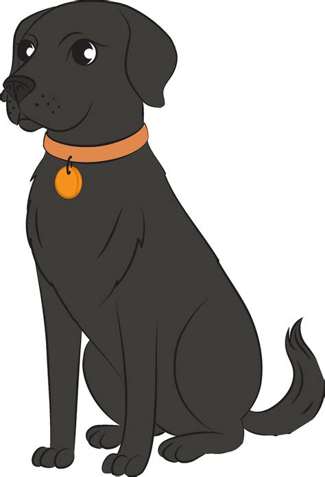 clip art black dog - Clip Art Library - Clip Art Library