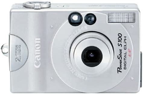 Canon Powershot S100 2mp Digital Elph Camera Kit With 2x
