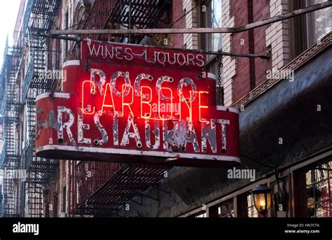 Carbone New York Restaurant Hi Res Stock Photography And Images Alamy