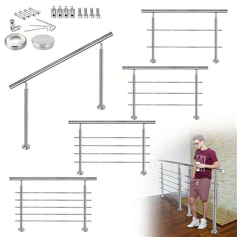Edelstahl Treppengel Nder Gel Nder Mit Querstab Handlauf Br Stung