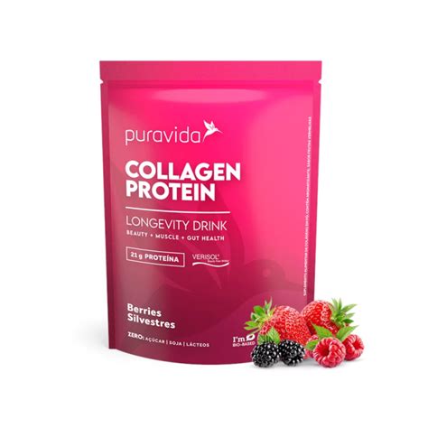 Colageno Collagen Protein G Berries Silvestres Pura Vida Power