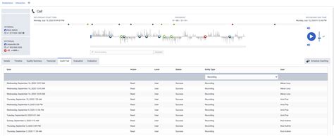 View An Interaction S Audit Trail Genesys Cloud Resource Center