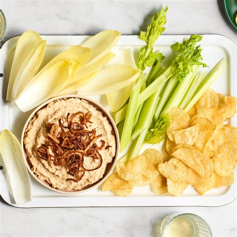 Vegan Sour Cream and Onion Dip Recipe | Epicurious