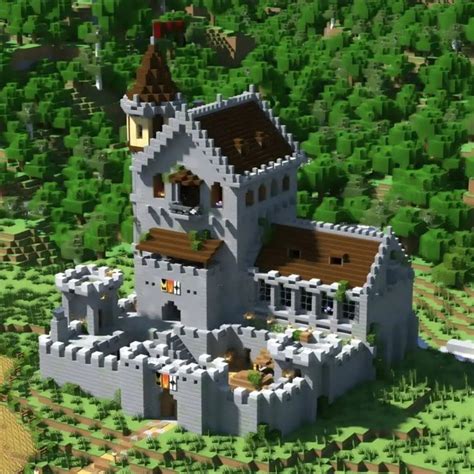 The Best Minecraft House Ideas Minecraft Cobblestone House Castle Minecraft Castle