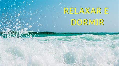 Som Para Dormir E Relaxar Mar Ondas Tela Escura Youtube