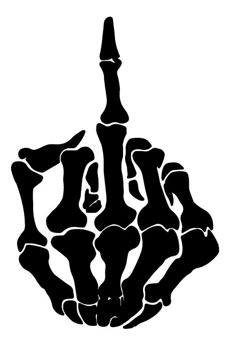 Samolepka Ruka Fuck Off Na Auto E Cut Cz