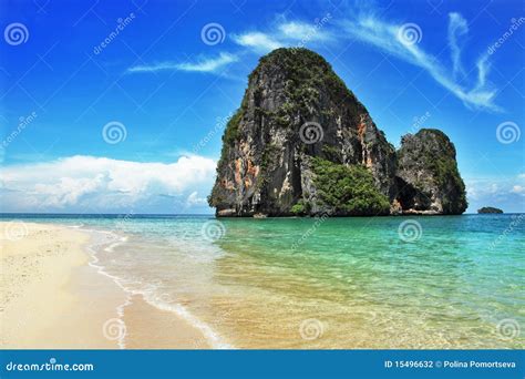 Exotic Landscape in Thailand Stock Photo - Image of journey, krabi: 15496632