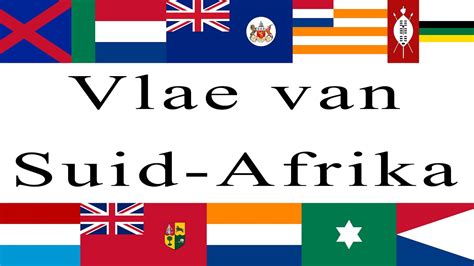 Vlae van Suid-Afrika / Vlaggen van Zuid-Afrika / Flaggen von Südafrika/ Flags of South Africa ...