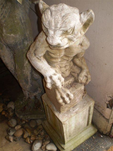 Very rare and horrible large Vintage French Evil Gremlin, Goblin ...