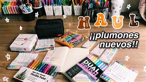 Haul Papeler A Plumones Populares Youtube