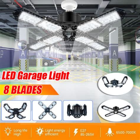 Led Garage Light Lm Super Bright Work Shop Ceiling Lights