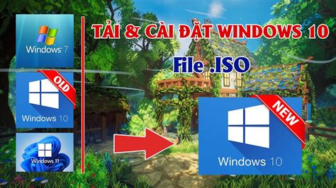 Hướng Dẫn Tải Và Cài đặt Windows 10 đơn Giản Không Cần Usb Không Mất Dữ Liệu Youtube