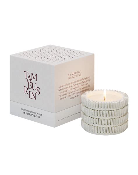 Mulberry Leaves Tamburins In Mulberry Leaf Aromatic Candles