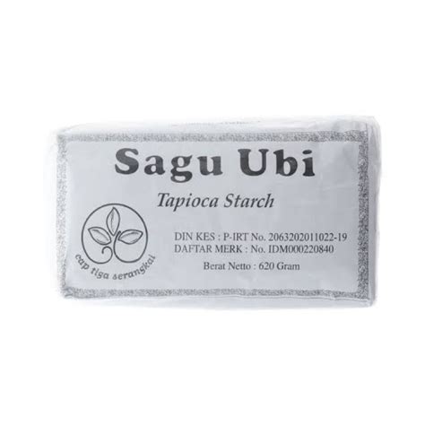 Jual Sayurhd Tepung Sagu Ubi Cap Tiga Serangkai Tapioca Starch Gr