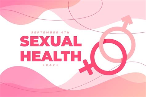 Contexte De La Journée Mondiale De La Santé Sexuelle Avec Signes De