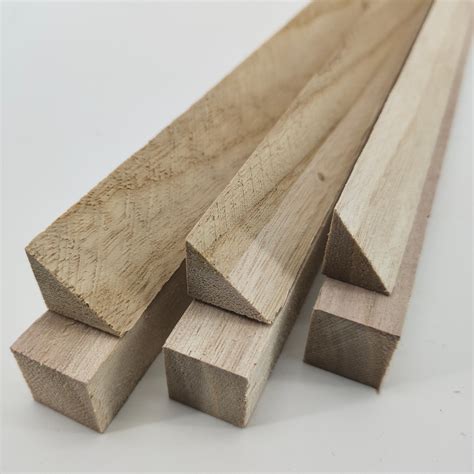 Paulownia Triangl Wood Strip Chamfer Strip Timber Fillet Paulownia