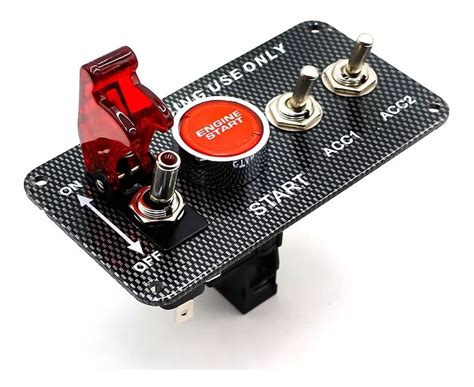 Botón De Arranque Racing Switch Encendido Con Panel AUTOCAVE