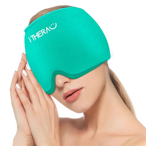 Buy ITHERAU Neck Ice Pack Migraine And Headache Hat Flexible Migraine