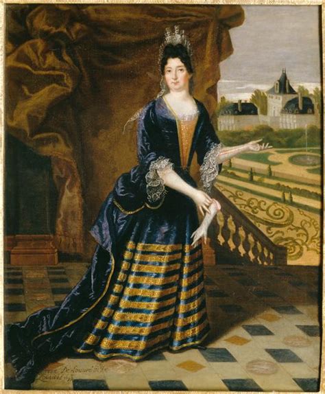 1695 Anne De Souvré Marquise De Louvois 1646 1715 By Simon Dequoy