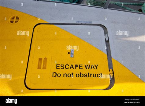 Escape hatch hi-res stock photography and images - Alamy