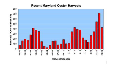 Maryland’s Oyster Fishery Experienced Robust Harvest in the 2023-2024 ...