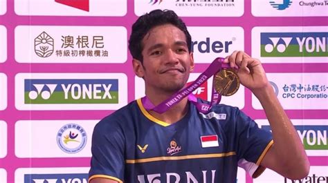 Taipei Open Chico Aura Dwi Wardoyo Juara Sektor Tunggal Putra