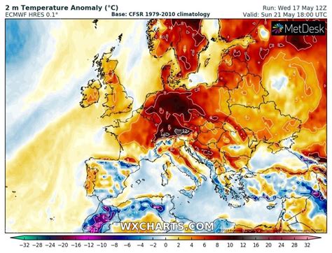 Prognoza pogody do końca maja Uderzenie lata Temperatury 25 29 stopni