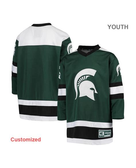 Custom Michigan State Spartans Hockey Jerseys,Customized Michigan State ...