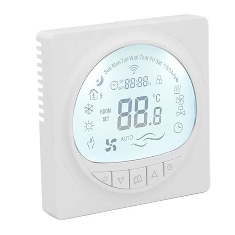 Cikonielf Thermostat programmable électrique Thermostat de chauffage