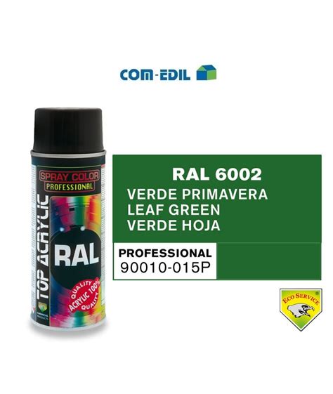 SPRAY ACRILICO RAL 6002 VERDE PRIMAVERA 400ML