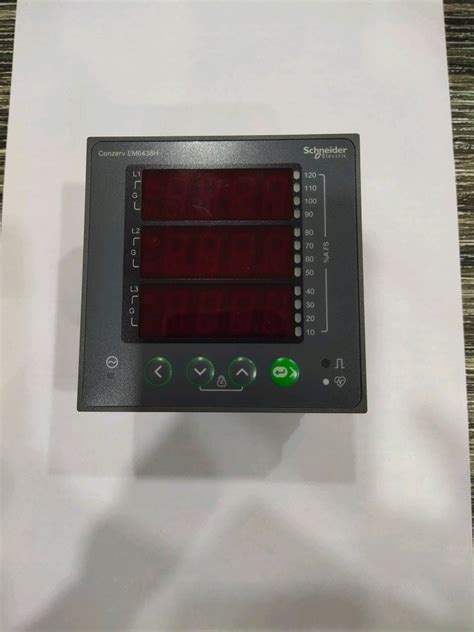 Schneider Three Digital P Dual Source Kwh Energy Meter For Industrial